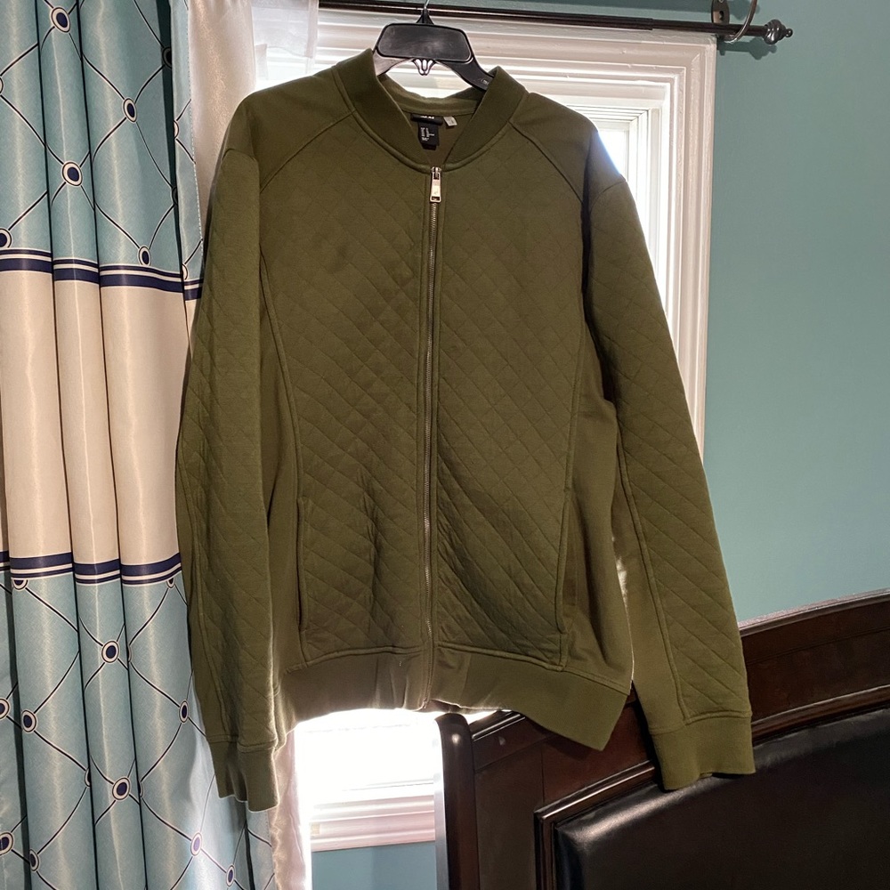 Olive Green Bomber